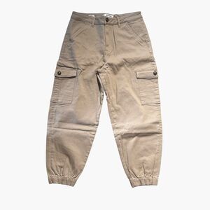 NEW Vigoss Khaki Cargo Jogger Jeans, Size 32